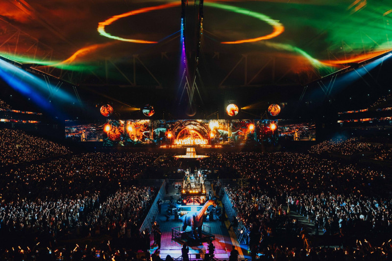 五月天展開香港巡演，有許多新的內容。（相信音樂提供）