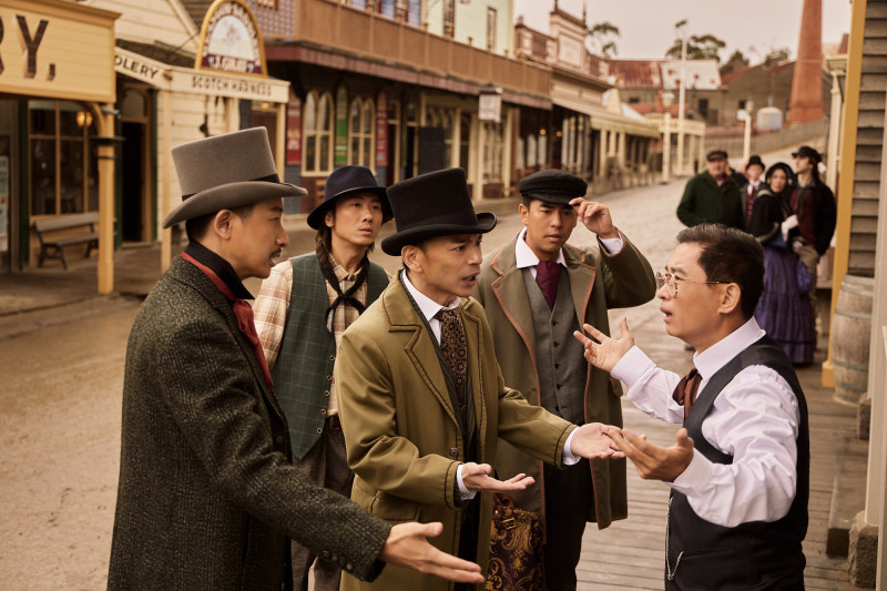 《淘金小鎮》MV中所有角色都是臨時分配安排的。（杰威爾提供）