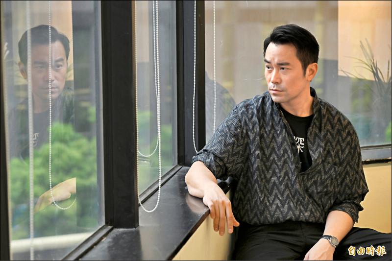 張孝全對於接演角色不設限，認為每個人身上都具備各種面向。（記者胡舜翔攝）