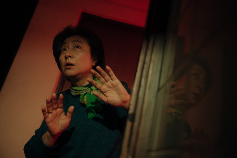 《阿婆非死不可》楊麗音以精湛演出入圍紐約電視獎。（客家電視提供）