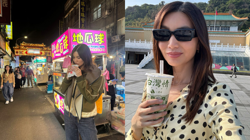 漫威《永恆族》女星現身台北！陳靜嗑胡椒餅喝手搖喊：不可思議的城市