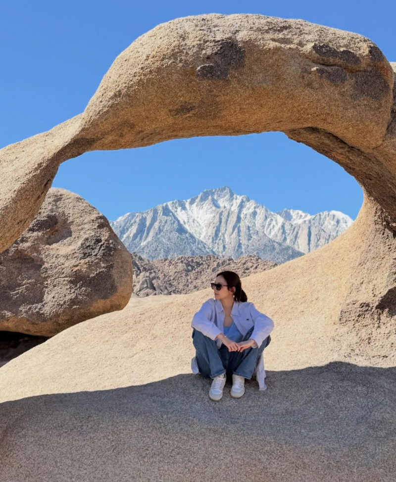 袁艾菲美國行與老公頻爭吵，心碎認了「氣自己」。（翻攝自IG）