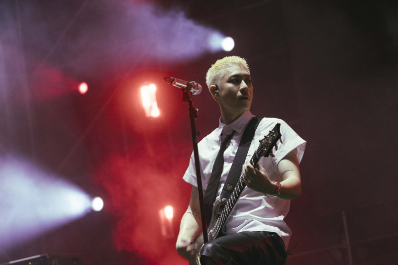 周湯豪首次參與台灣祭。（環球提供）