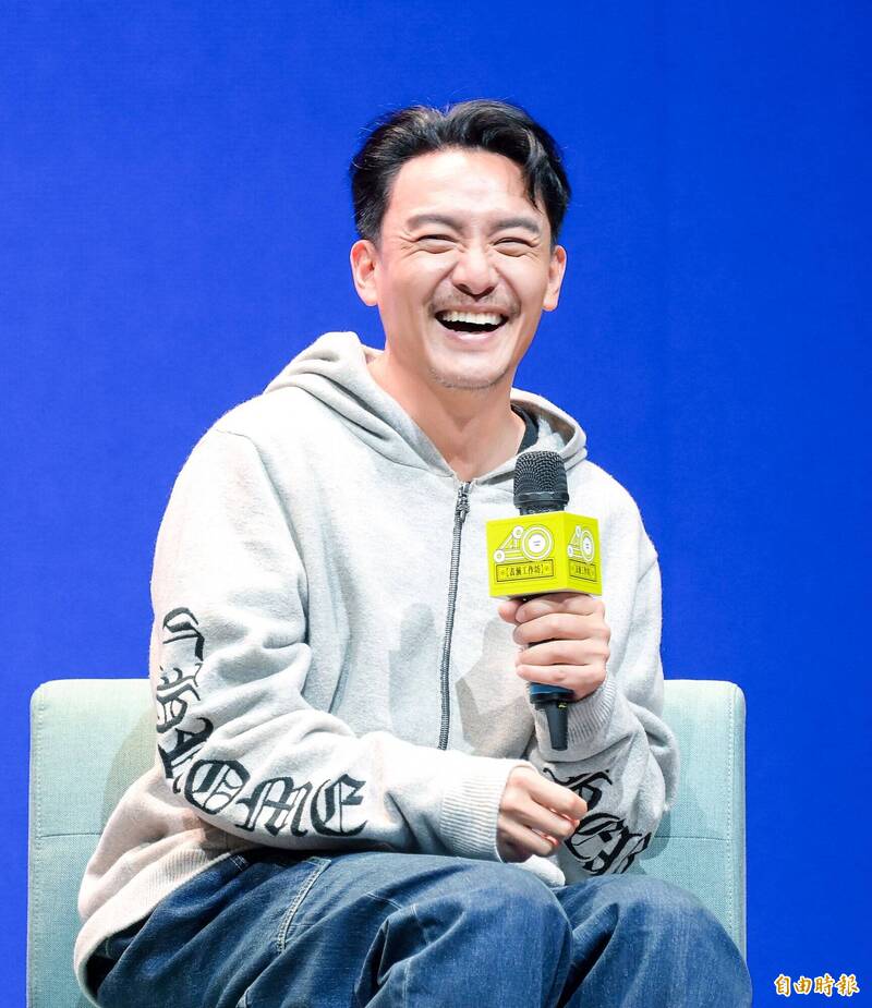 張震認為每一個藝術存在的價值都是值得被肯定的。（記者王文麟攝）