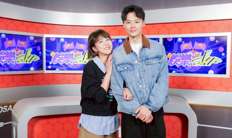 蘇晏霈、羅子惟在《豆腐媽媽》組「勝玲CP」。（民視提供）