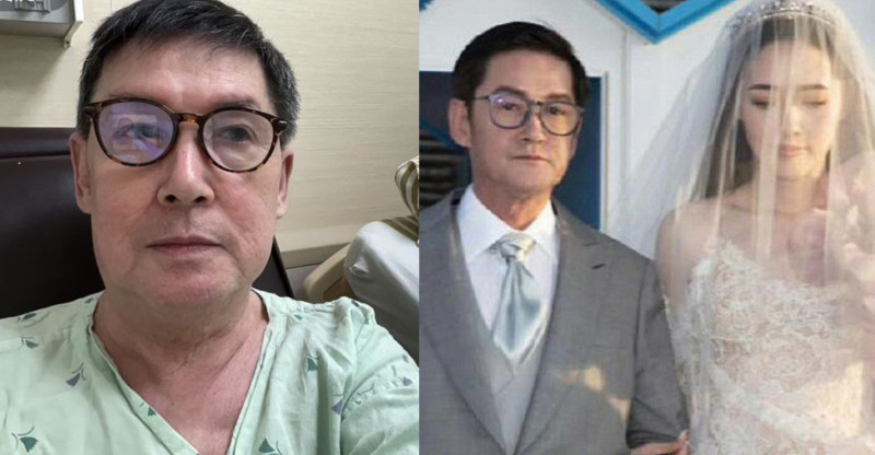 才認罹肺癌！郭碧婷爸爸清明連假突住院 病榻照曝光