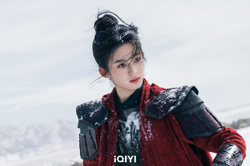 黃楊鈿甜在《冰湖重生》飾演「楚喬」。（愛奇藝國際站提供）