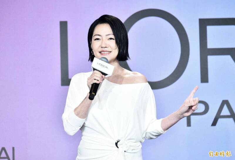 小S今日強勢復工。（記者陳奕全攝）