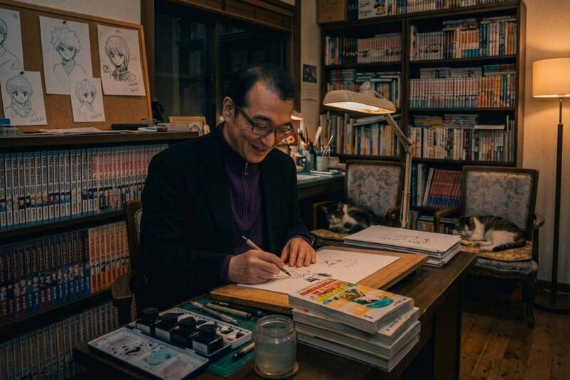 日本漫畫家冨樫義博宣布《獵人》復刊。（翻攝自X）