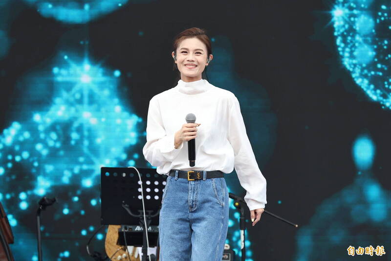 朱海君近年因為老公NONO的風波，行事低調。（記者陳奕全攝）