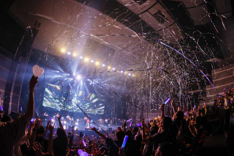 水樹奈奈熱力開唱，現場嗨到不行。（Amuse、Hannah Eto SHERPA+ 提供）