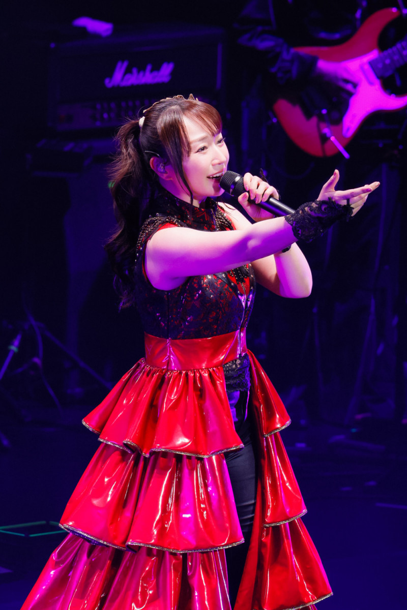 水樹奈奈賣力獻唱。（Amuse、Hannah Eto SHERPA+ 提供）