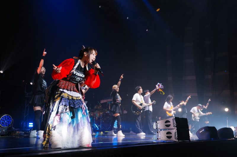水樹奈奈展現超強唱功。（Amuse、Hannah Eto SHERPA+ 提供）