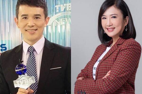 TVBS爆大規模人力縮編，謝向榮（左）、方念華恐剉著等。（翻攝自臉書；資料照，TVBS提供）
