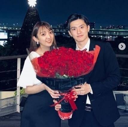 他在2020年5月宣布閃婚喜訊。（翻攝自IG）