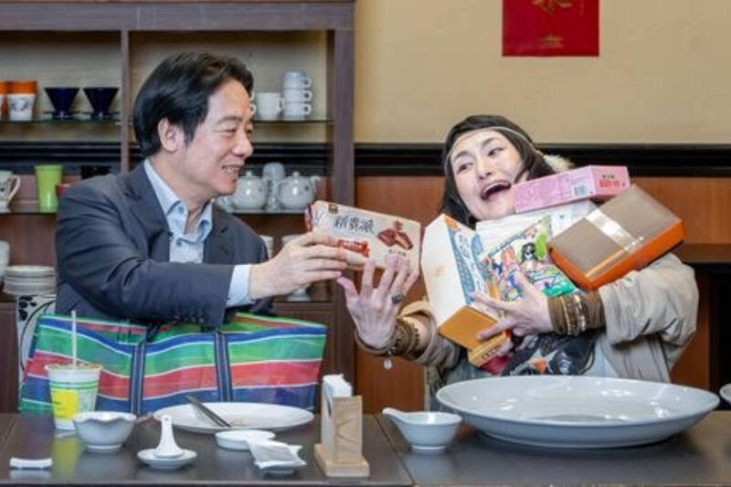 來自總統的祝福 大胃女王Angela佐藤展現另類台日友好