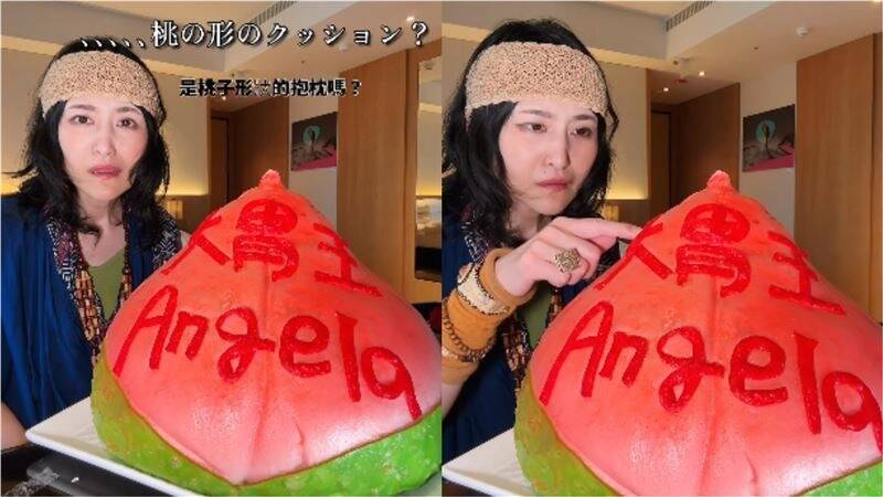 Angela佐藤非常喜歡台灣，經常來台灣品嘗美食，更對台灣人情印象深刻。（翻攝自臉書）