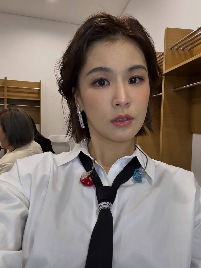曾沛慈出面發文，打破退賽謠言。（翻攝自臉書）
