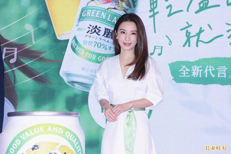 前陣子網路上瘋狂翻出過去周董和田馥甄的緋聞，田馥甄今天被問到這話題沒有閃躲。（記者潘少棠攝）