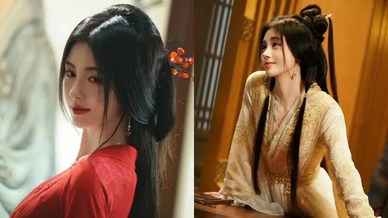 鞠婧禕被譽為「4000年一遇美女」，和前東家老闆王子杰，還在打官司中。（翻攝自微博）