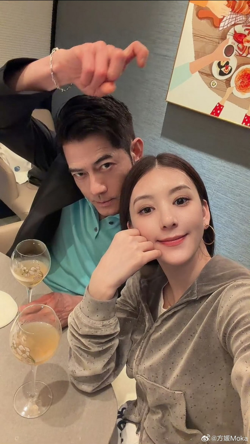 郭富城、方媛結婚邁入第九年。（翻攝自微博）