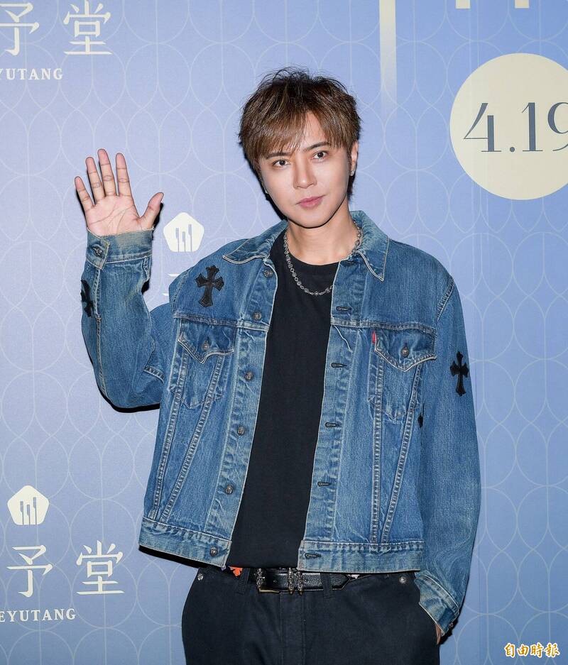 「小豬」羅志祥今出席知名中醫診所在台北開幕活動。（記者王文麟攝）