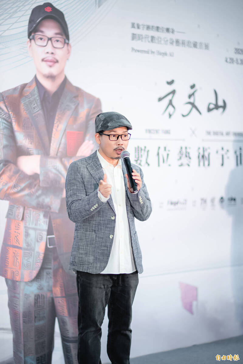 方文山曾被周董誇讚，創作速度變快了。（記者王文麟攝）