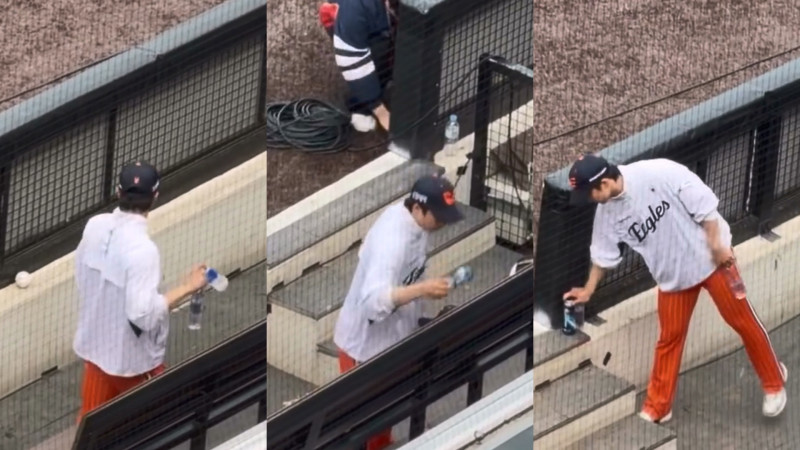 台灣囝仔真棒！王彥程獨留休息室撿垃圾 韓球迷嚇歪：是天使嗎？