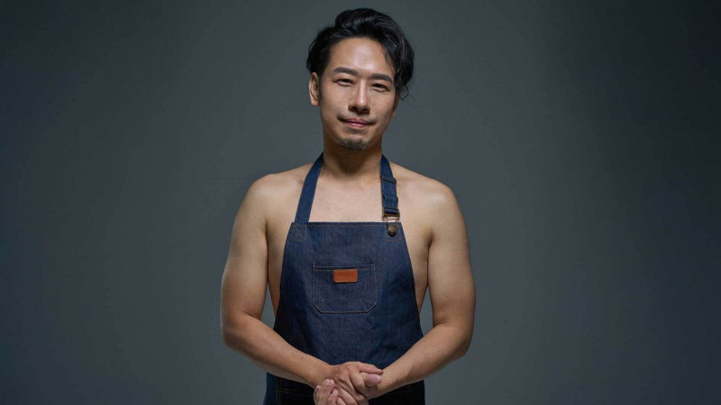 男優石巴朝蓄勢待發，本週末將與同業們進行一場激烈的體能較勁。（SWAG 提供）