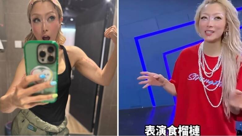 鄭秀文結束2場大馬演唱會  被迫車內表演吃榴槤