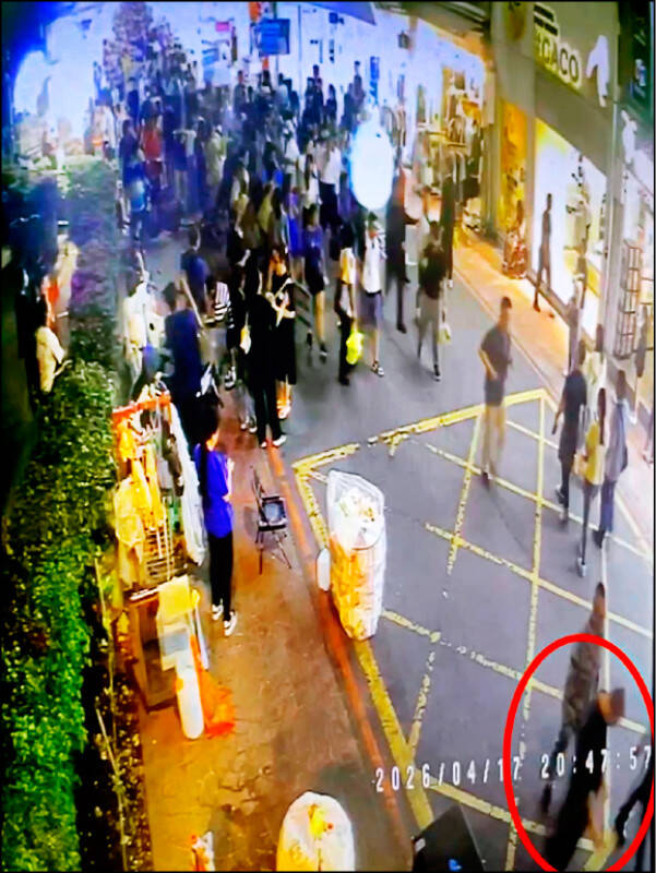 噴辣椒水真相大白  主播肉搜逢甲夜市畫面有新動作