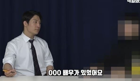 A先生透露，曾看過演員因為承受過大壓力寫下遺書。（翻攝自YouTube）