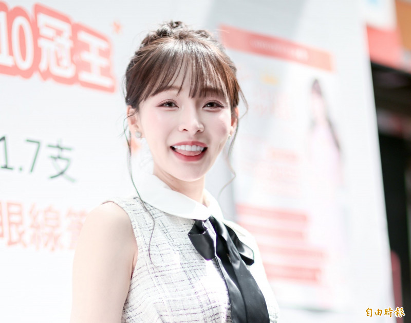 林襄是啦啦隊女神，很多人都好奇她用什麼方式保持身材。（資料照，記者王文麟攝）
