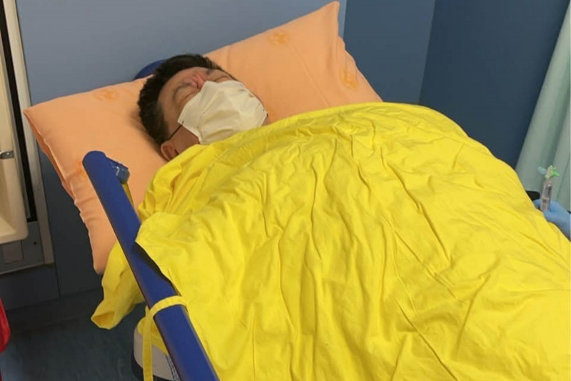 （影）被傳嘴歪流口水 孫德榮親自開嗆 還原真實狀況