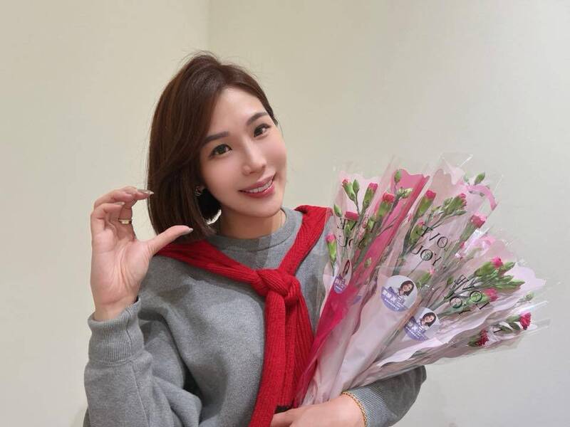 三立新聞台前主播、民進黨籍台北市議員中正萬華參選人馬郁雯。（翻攝自馬郁雯臉書）