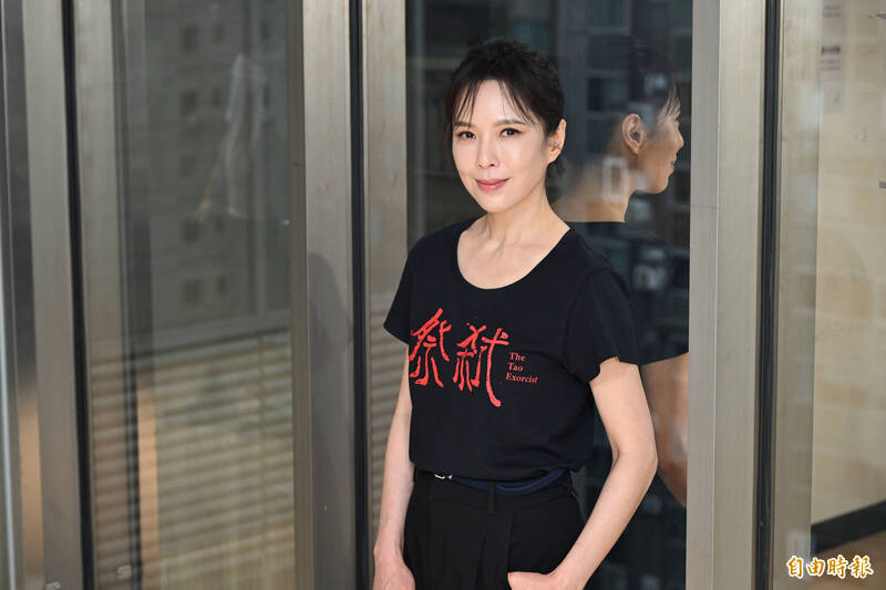 天心分享「人肉佔車位」的經歷，坦言自己做錯了。（記者胡舜翔攝）