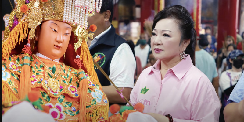 今年母親節，白冰冰將與《超級冰冰show》班底前往台中永興宮「服務媽祖」。（長興影視提供）