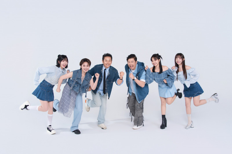 《天才衝衝衝》本次宣傳照跳脫傳統綜藝的熱鬧風格，改走高質感時尚雜誌路線。（華視提供）