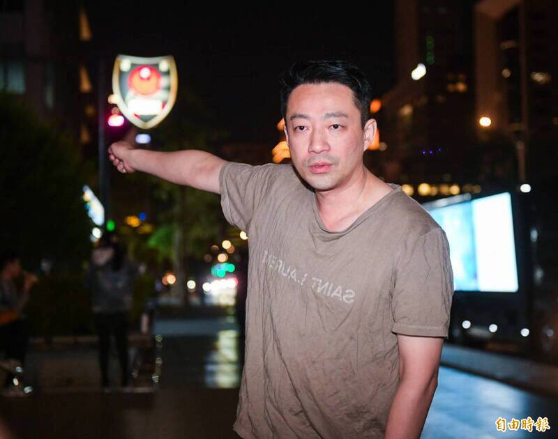 汪小菲曾在台北市信義區失控鬧上警局。（資料照，記者王文麟攝）