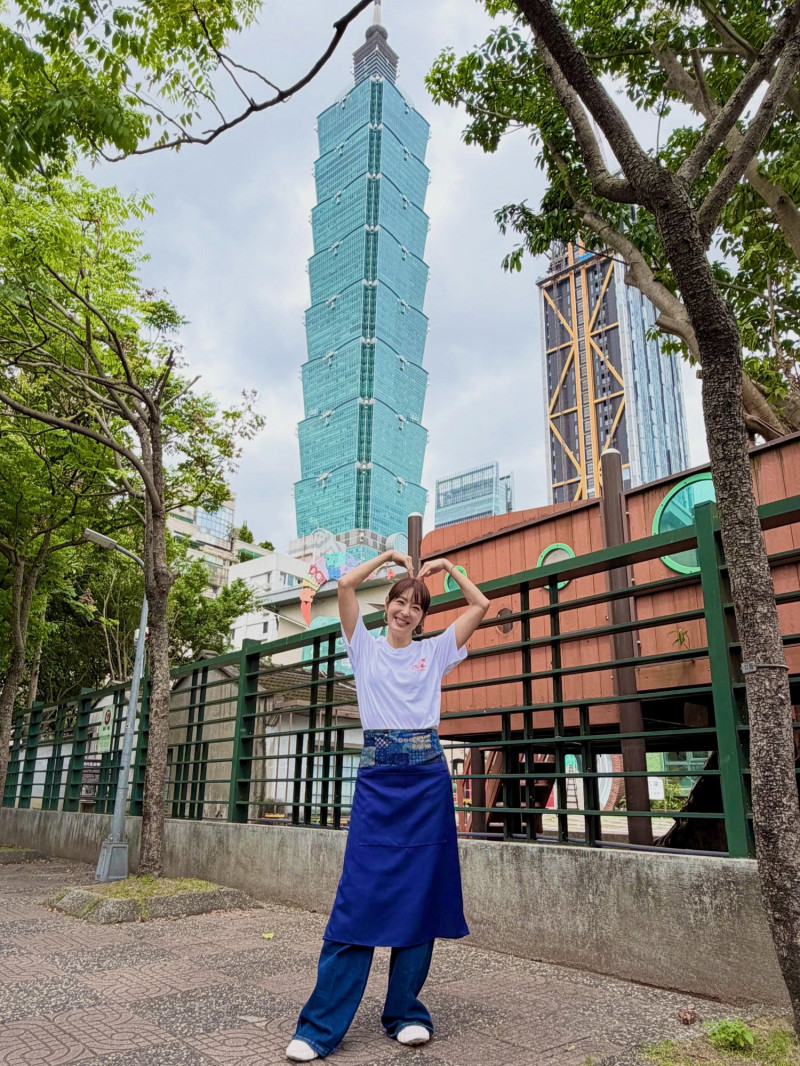 台北101董事長賈永婕邀請陳水扁參加明年台北101垂直馬拉松。（翻攝自Threads）