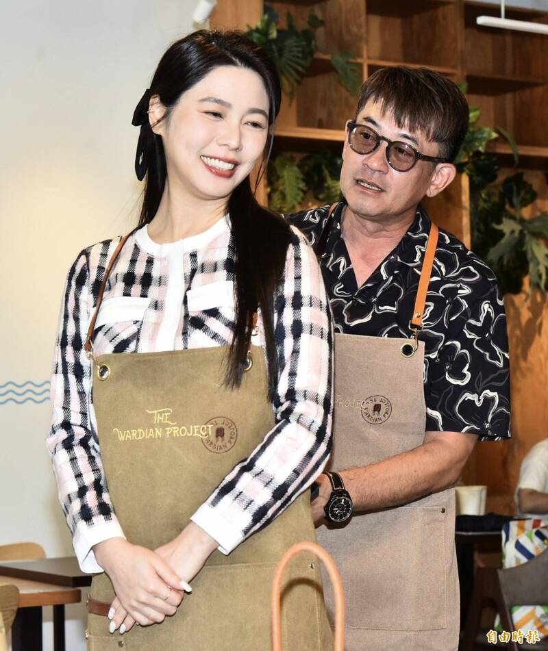 柯叔元表示，這次是他與白家綺第一次正式合作。（記者陳奕全攝）