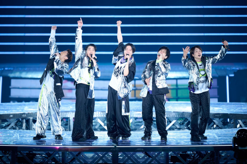 5人最後一次以嵐ARASHI身分舉行演唱會。（翻攝自X）
