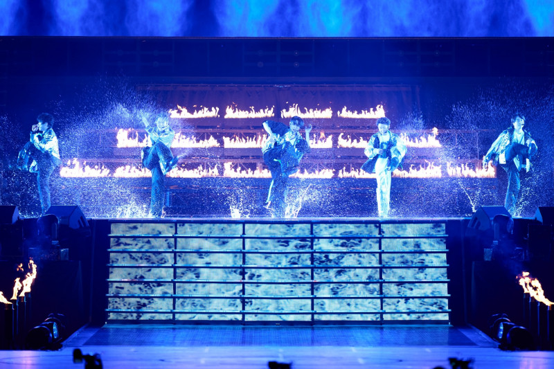 嵐ARASHI的舞台設計、表演，讓粉絲直呼嘆為觀止：「不愧是松本潤！」（翻攝自X）