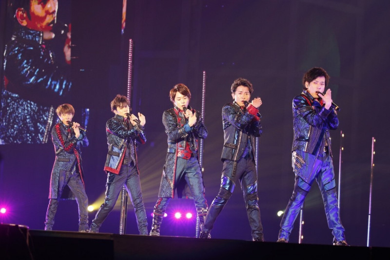 嵐ARASHI不提解散，而是稱活動結束。（非本場演唱會，翻攝自X）