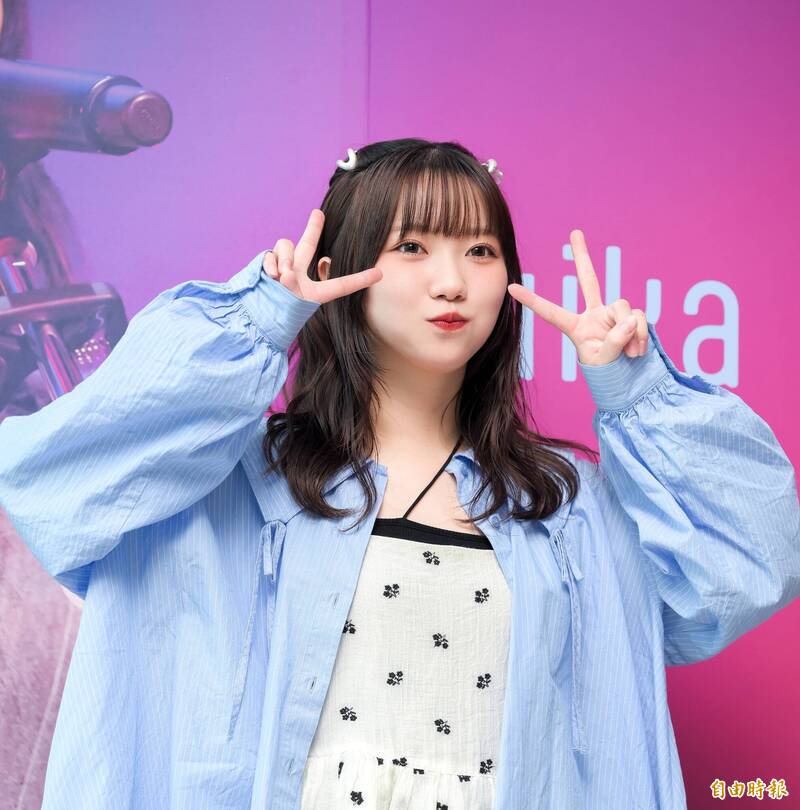 Yuika坦言自己並非很有自信的人。（記者王文麟攝）