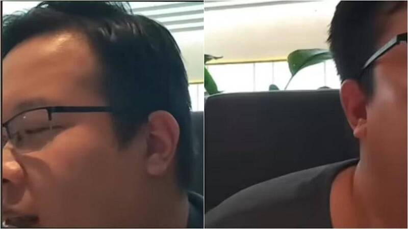 應志宏直播不知道在拍什麼。（翻攝自抖音）