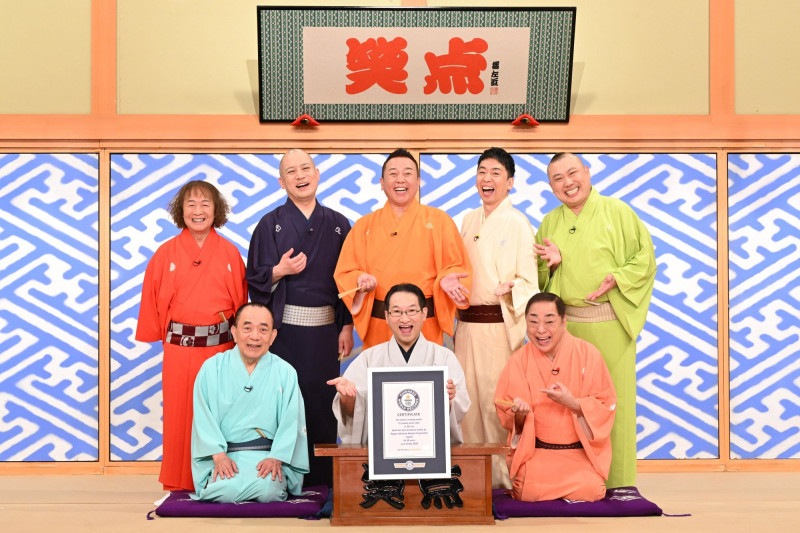 開播3015集創奇蹟 日搞笑節目《笑點》拿下世界紀錄