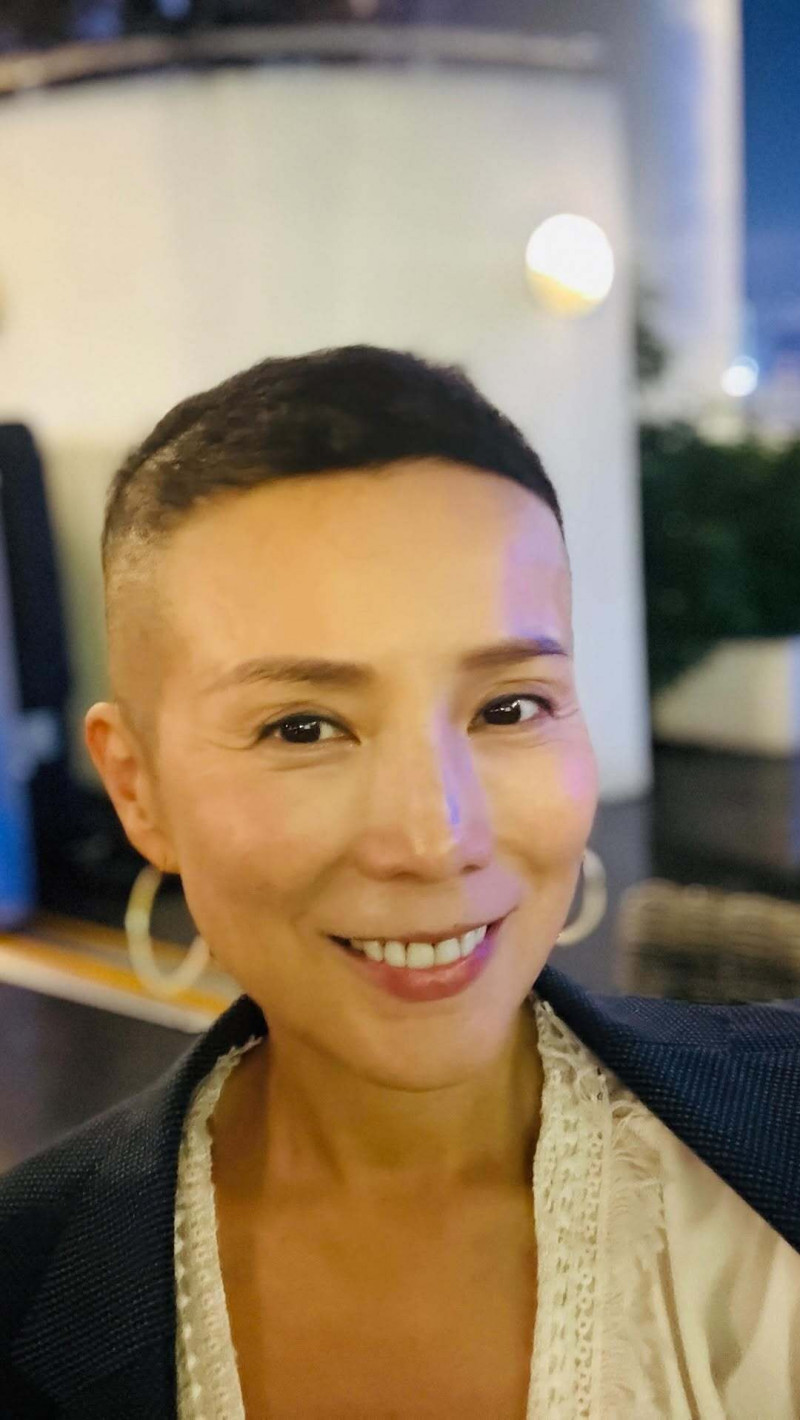 吳文忻二度罹癌，仍積極面對。（翻攝自IG）