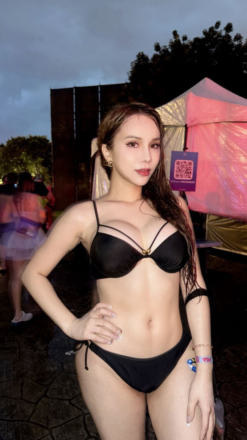小A辣去年參加「S2O Taiwan」的火辣戰袍。（S2O Taiwan提供）