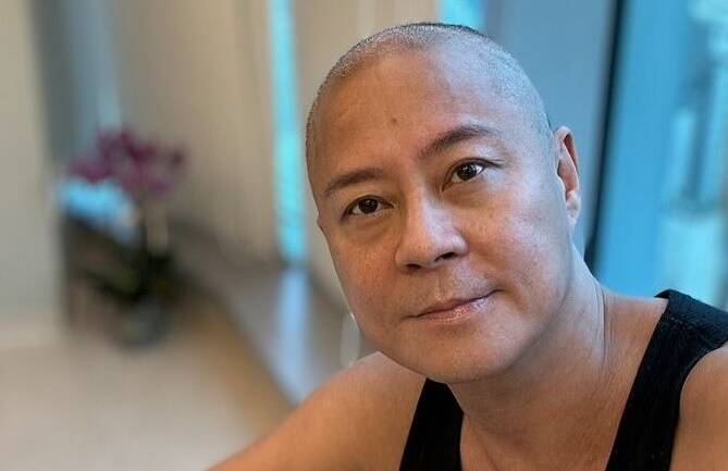 蔡一傑前年10月公開罹患腦癌，隨即接受開腦手術。（香港星島日報）
